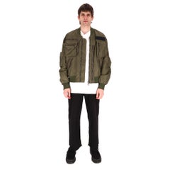 Dolce & Gabbana Nylon Utility Bomber Jacket