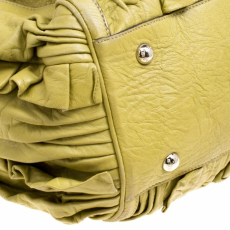 Dolce & Gabbana Bolso Miss Brooke de piel verde oliva en venta 5