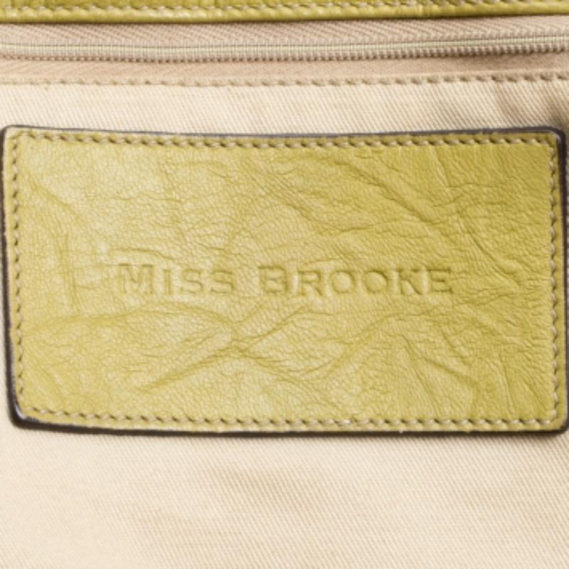 Dolce & Gabbana Bolso Miss Brooke de piel verde oliva en venta 2