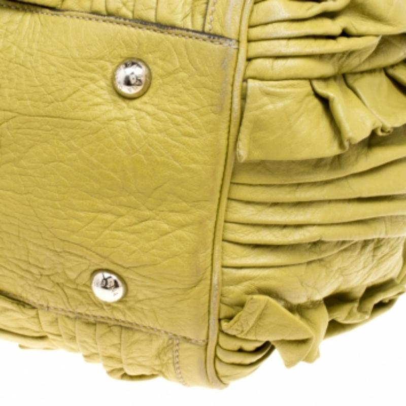 Dolce & Gabbana Bolso Miss Brooke de piel verde oliva en venta 4