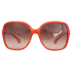 DOLCE & GABBANA oragne Oversized Sunglasses 8082 1691/13