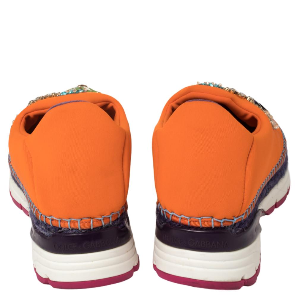 dolce gabbana orange shoes