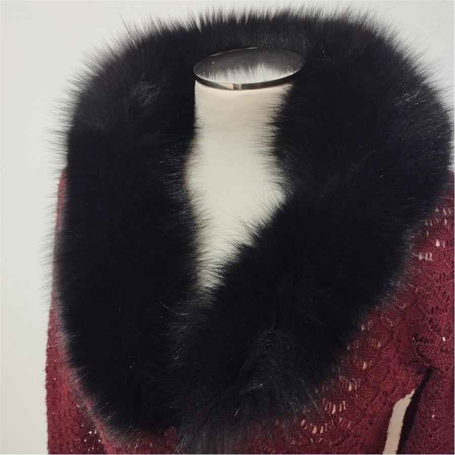 Black Dolce & Gabbana Overcoat size 42 For Sale