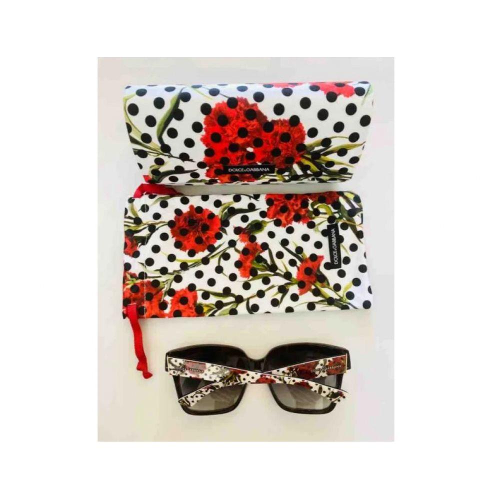 oversized red sunglasses