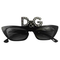 Dolce & Gabbana Oversized Sunglasses in Multicolour