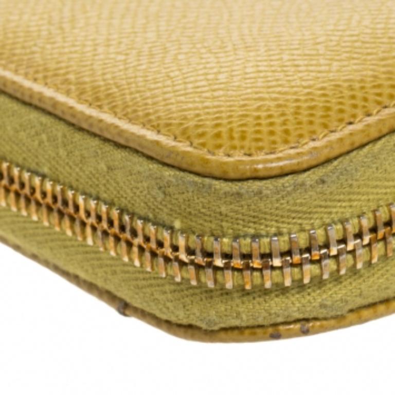 De las mujeres Cartera con cremallera Dolce & Gabbana Paglia de piel amarilla en venta