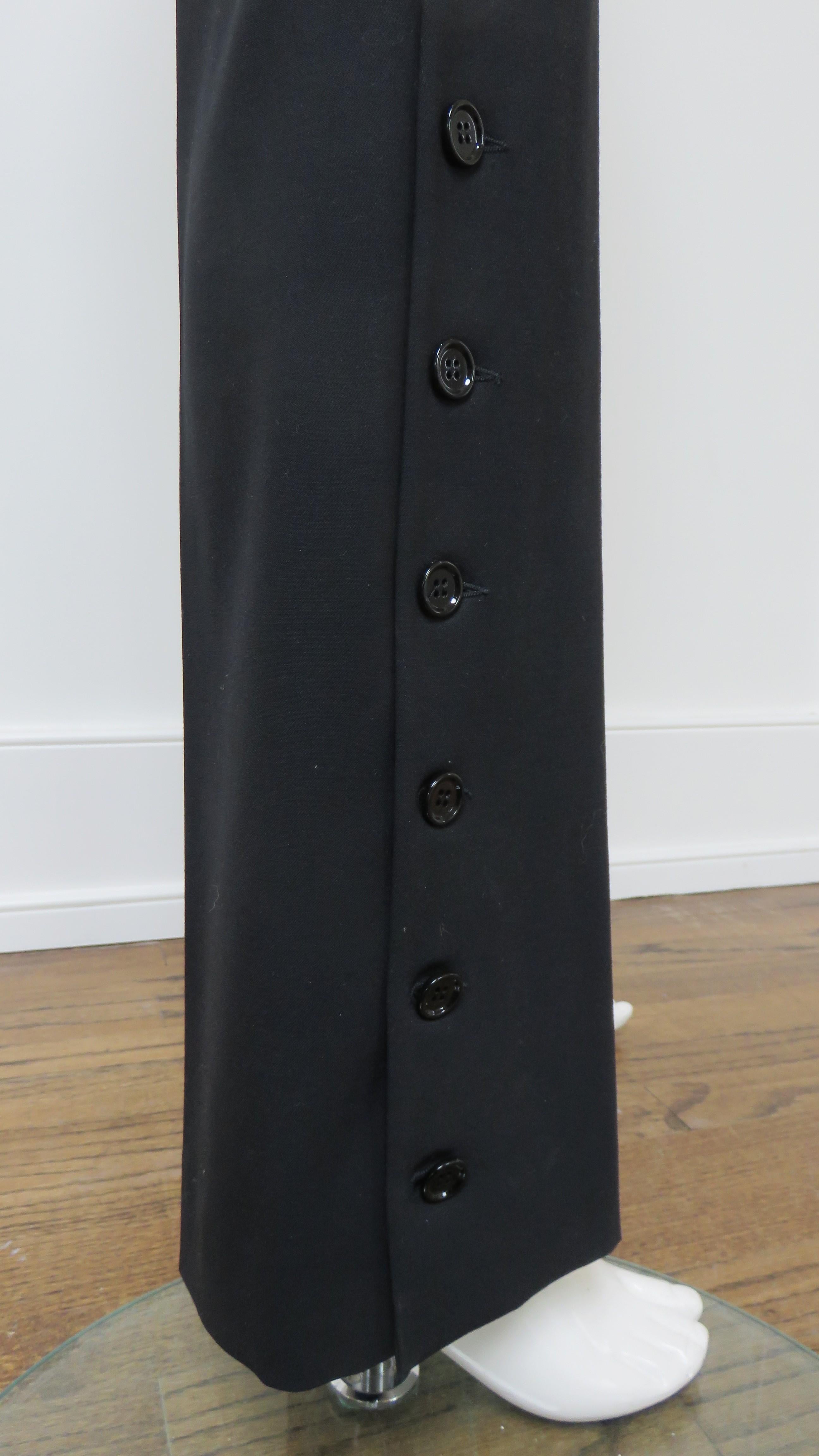 Dolce & Gabbana Pant Suit With Garter Jacket and Corset Pants 1990s en venta 6