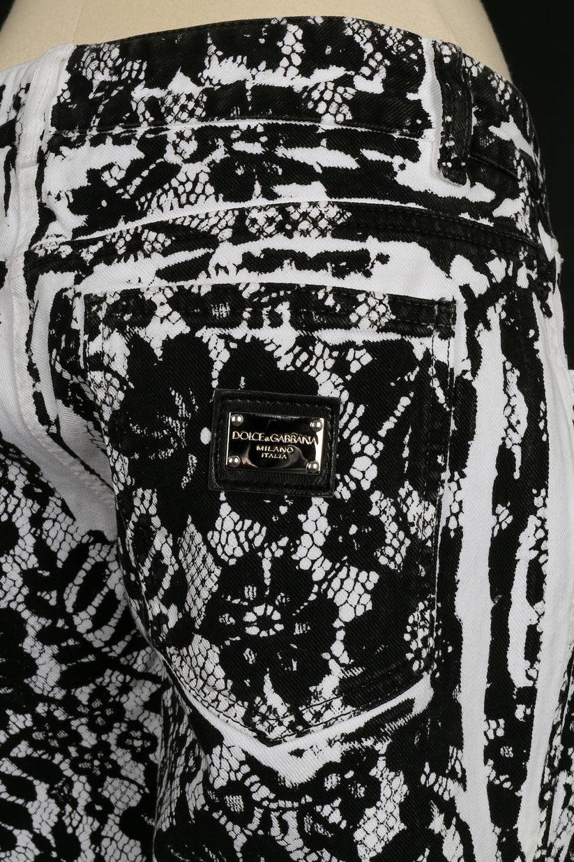 Dolce & Gabbana Pants, Size 42IT For Sale 3