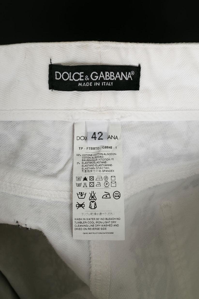 Dolce & Gabbana Pants, Size 42IT For Sale 4