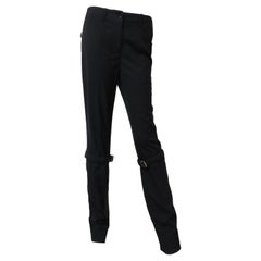 Pantalones con tirantes y cremalleras Dolce & Gabbana