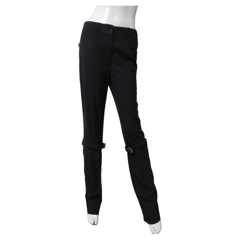 Dolce & Gabbana Pink Zipper Buckle Waist Trousers Pants main image 1