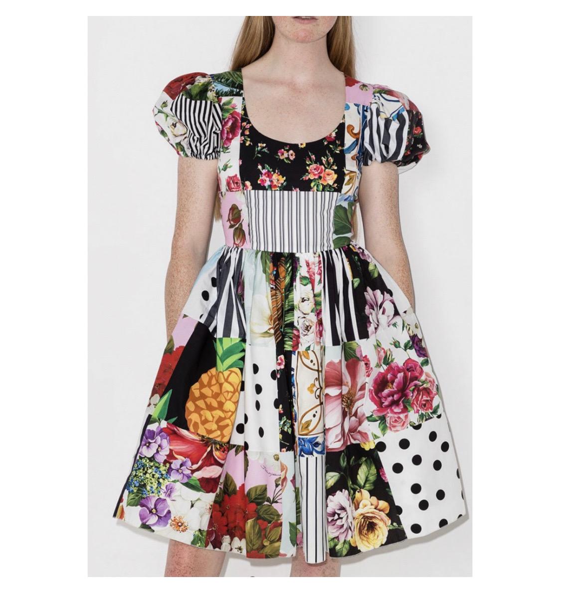 Dolce & Gabbana Patchwork
collection cotton mid length dress
Size 42IT, UK10, M.

100% cotton

Brand new with tags
Made in Italy

Please check my other DG clothing &

accessories! 

