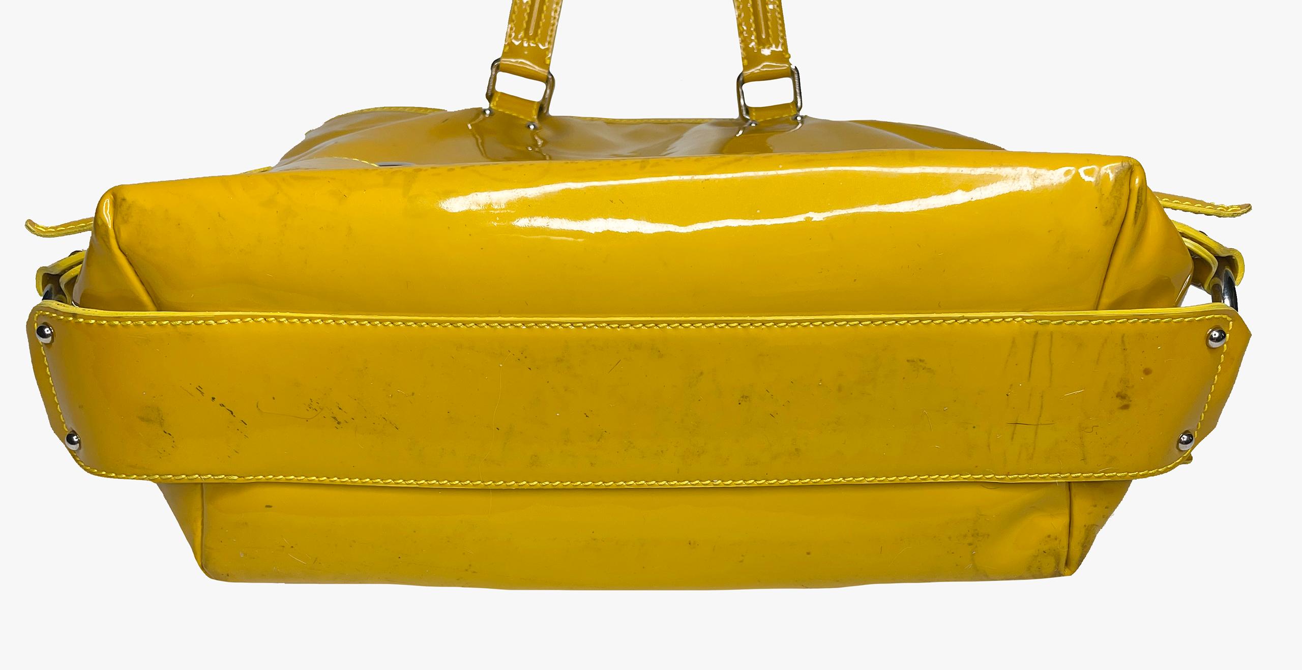 Sac en cuir verni Dolce & Gabbana, années 2000 en vente 2