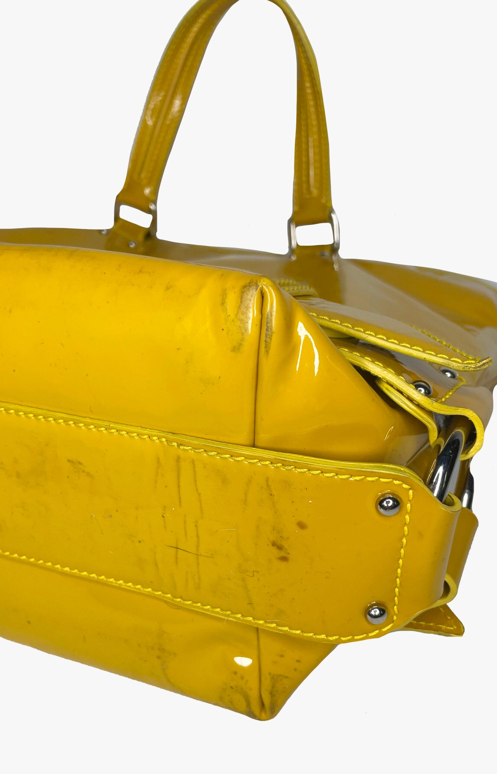 Sac en cuir verni Dolce & Gabbana, années 2000 en vente 3