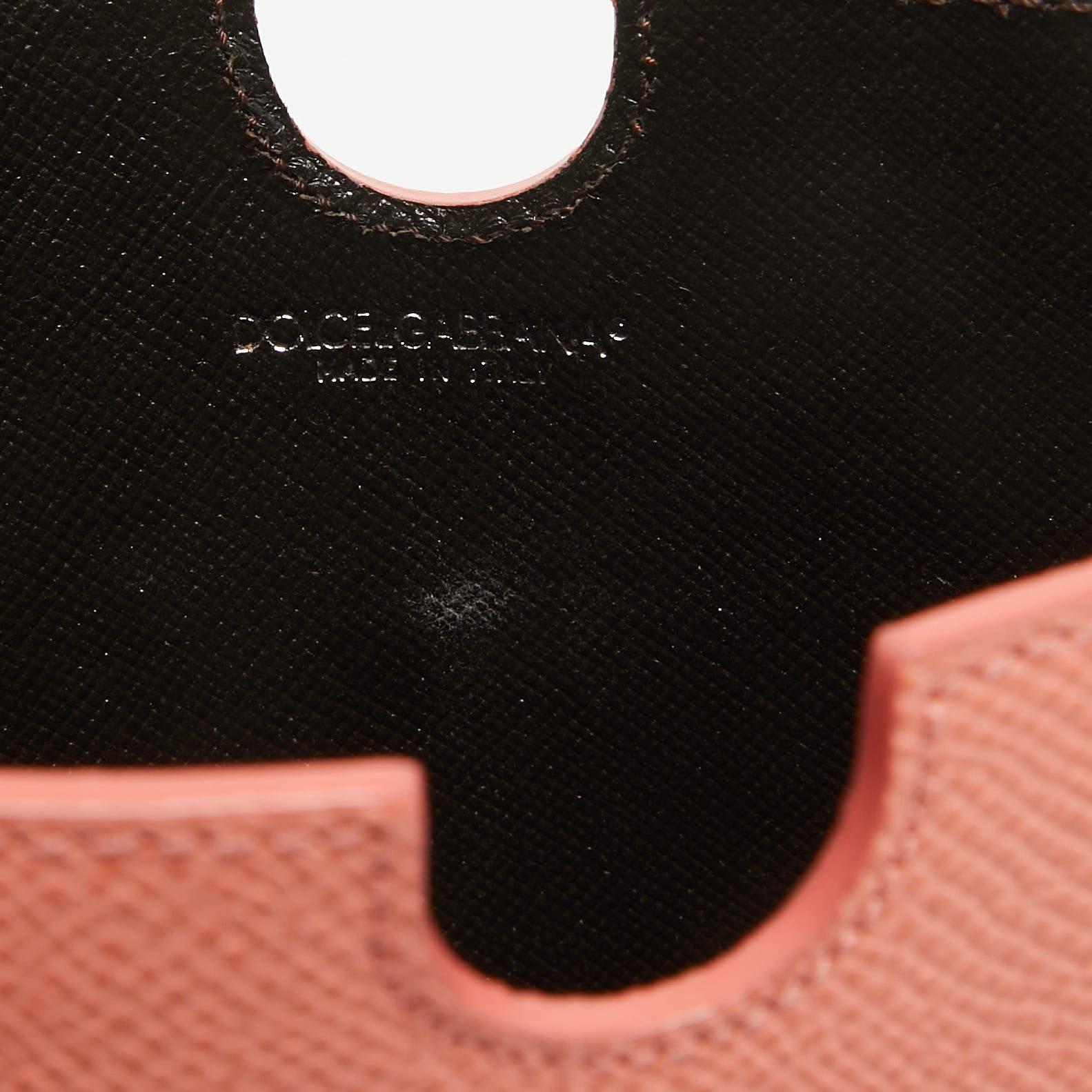 Dolce & Gabbana Peach Leather iPad Case For Sale 3