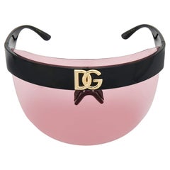 Dolce & Gabbana Pink/Black DG6163 Shield Sunglasses