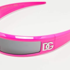 Dolce & Gabbana Pink/Black DG6181 Shield Sunglasses