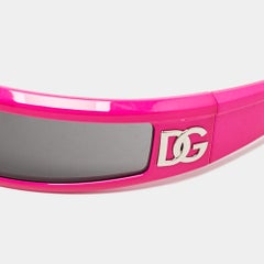 Dolce & Gabbana Pink/Black DG6181 Shield Sunglasses