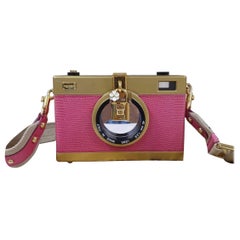 Dolce & Gabbana Pink Camera Bag