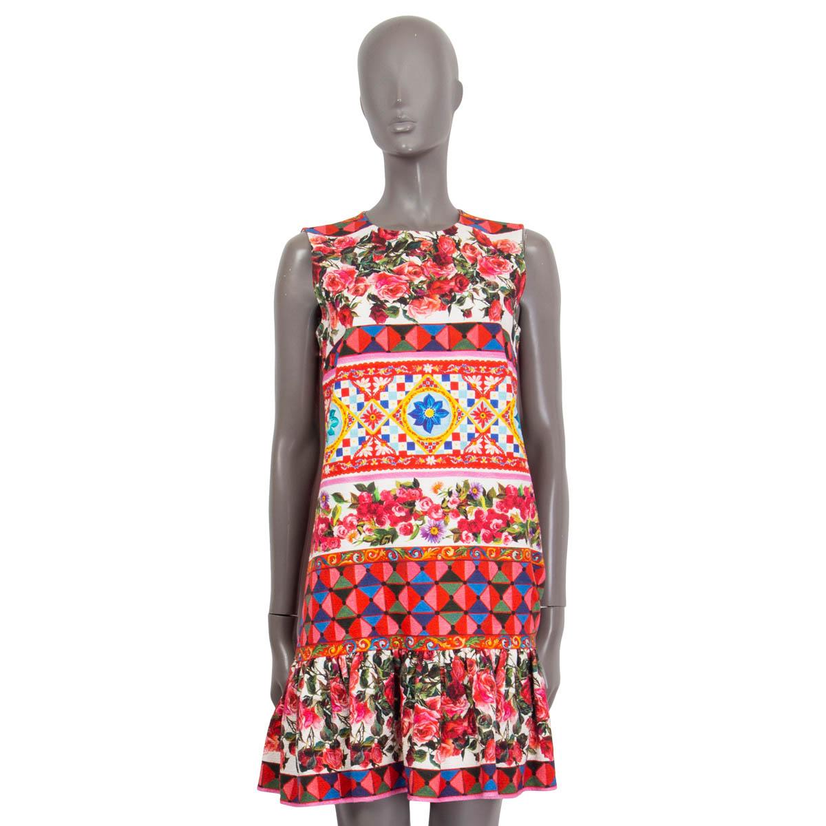 Gabbana Print Dress - 123 For Sale on 1stDibs