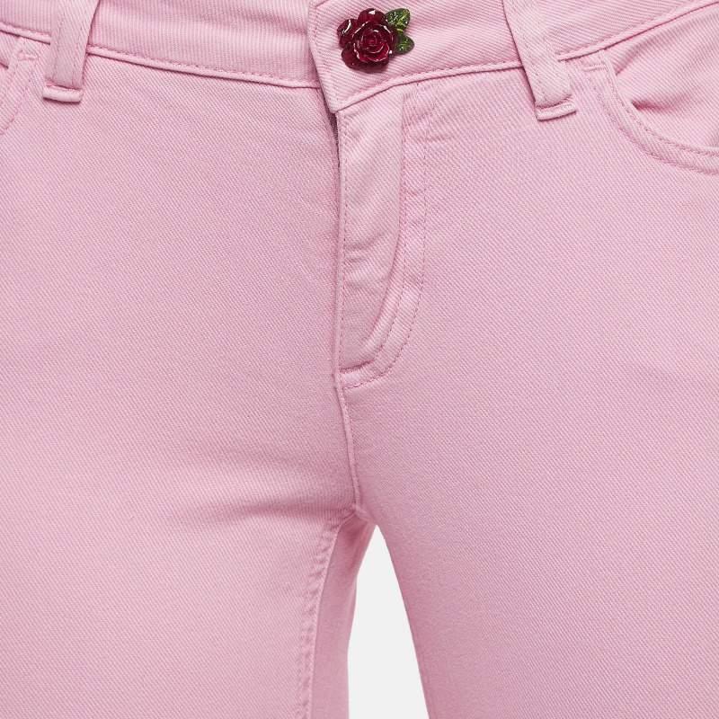 Dolce & Gabbana Pink Denim Pretty Fit Jeans S Waist 25