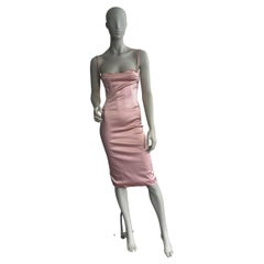 DOLCE GABBANA pink dress