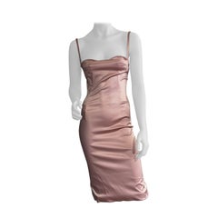 DOLCE GABBANA pink dress