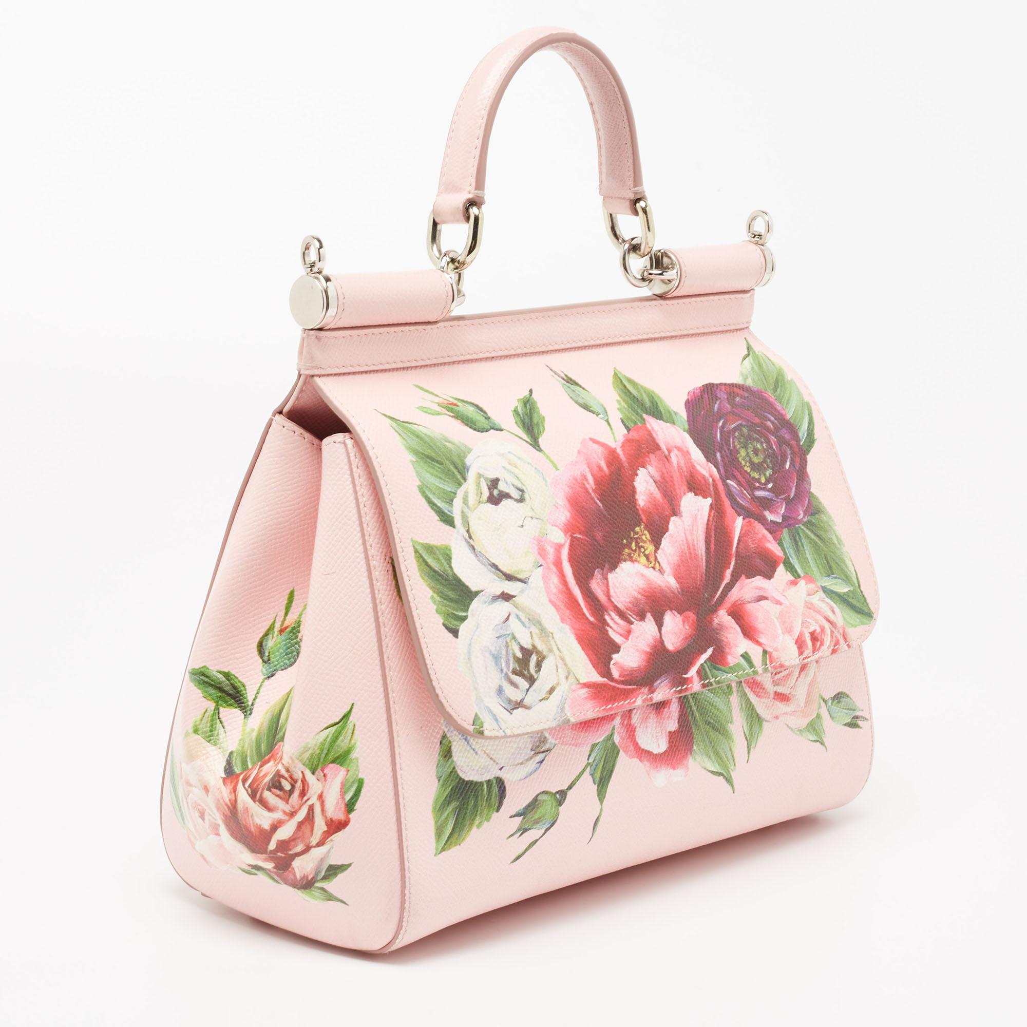 dolce and gabanna pink tote