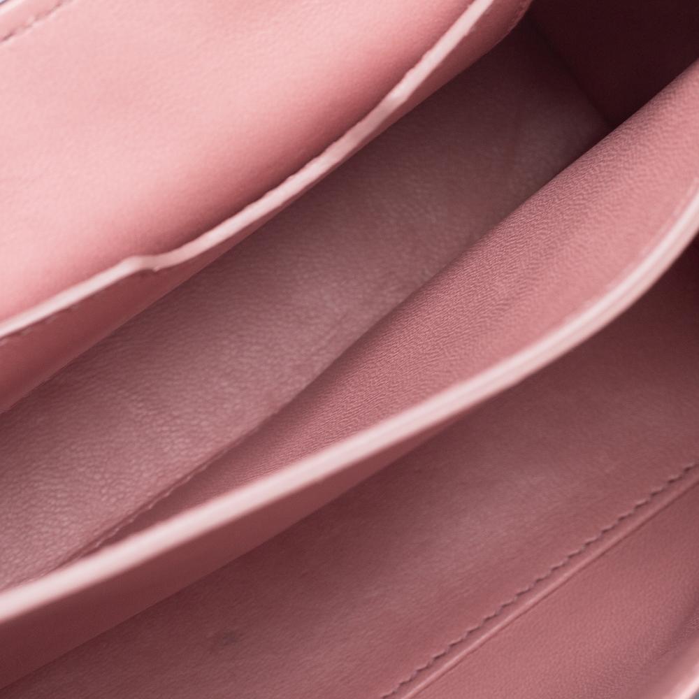 Beige Dolce & Gabbana Pink Graffiti Leather Welcome Top Handle Bag