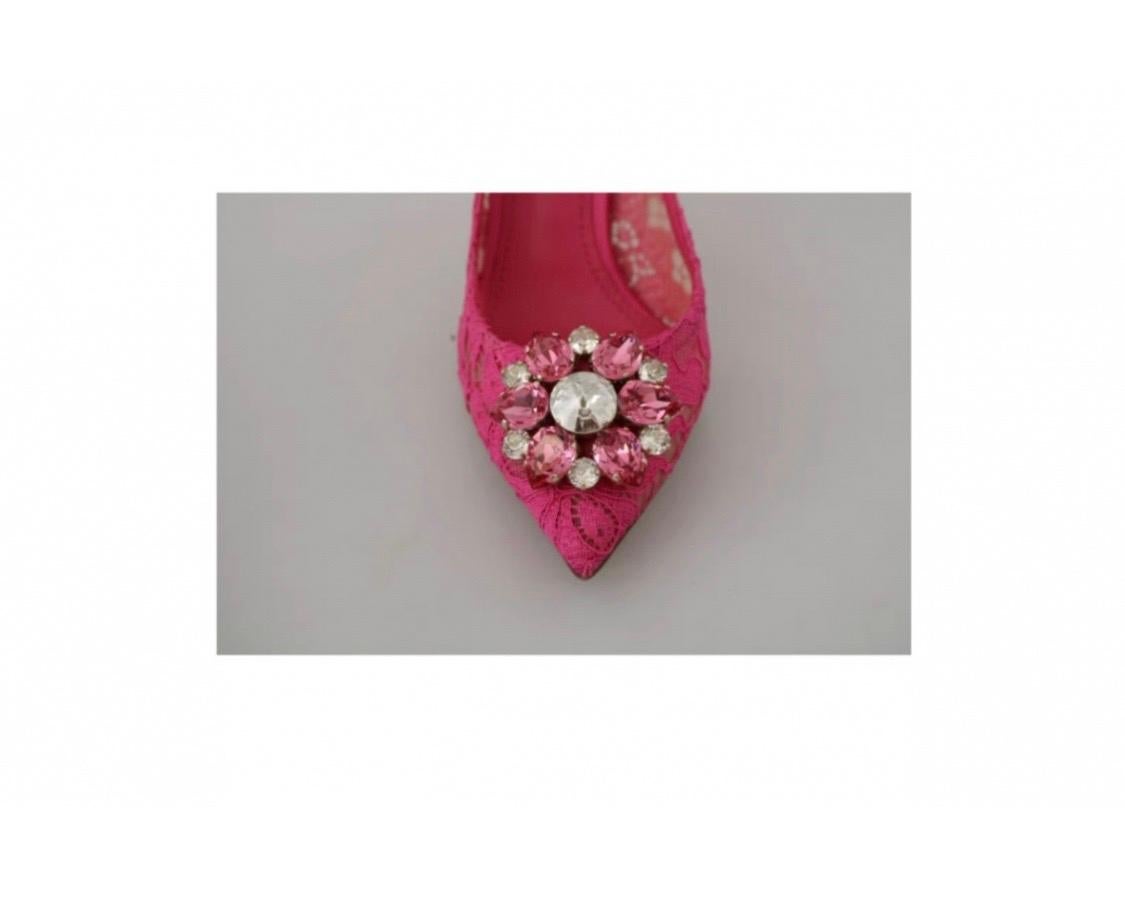Dolce & Gabbana Pink Heels Pumps Shoes  9