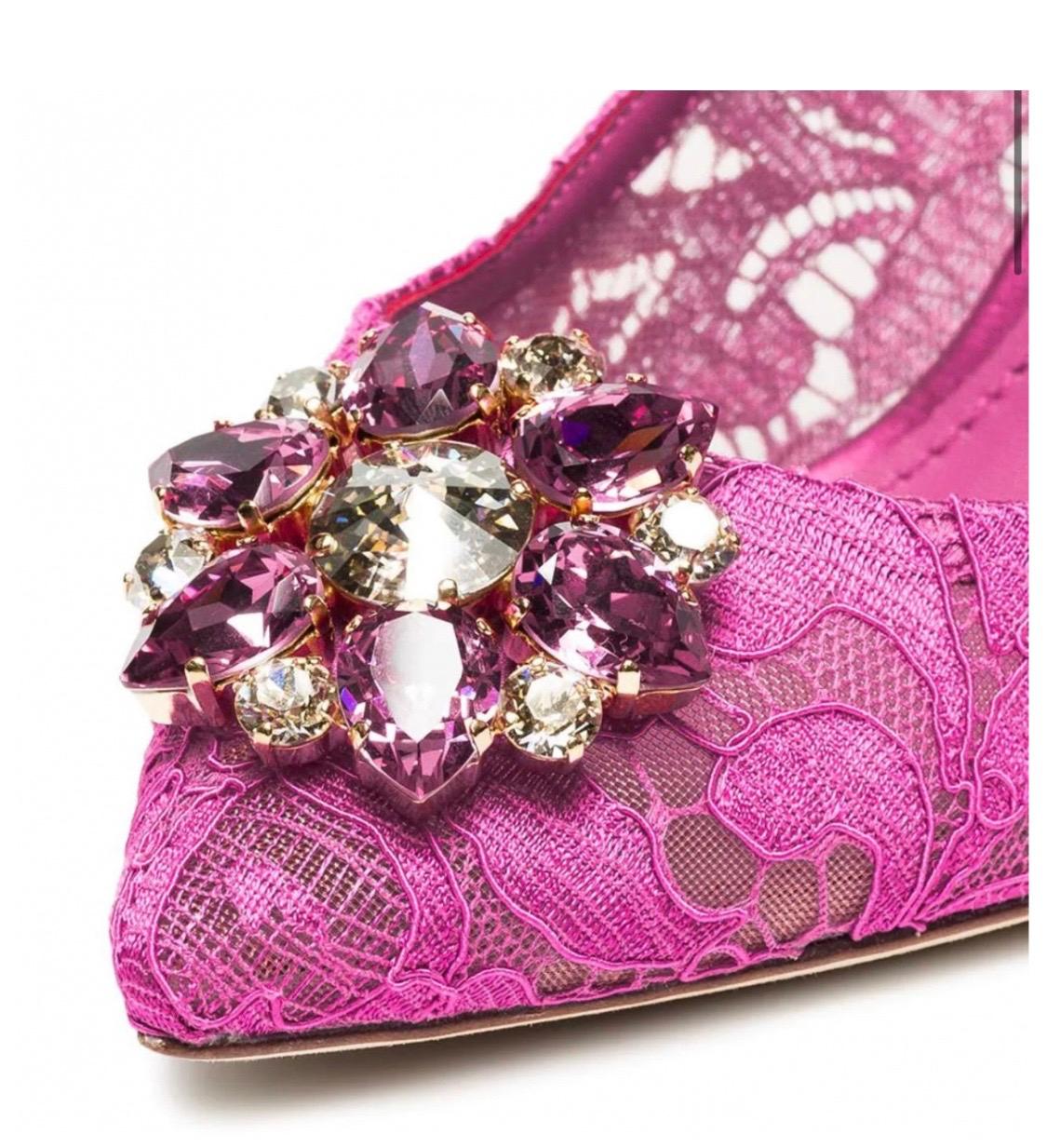 Dolce & Gabbana Pink Heels Pumps Shoes  3
