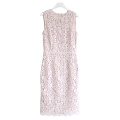 Dolce & Gabbana Pink Lace Dress 