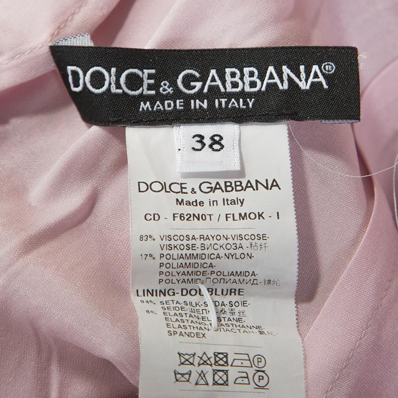 shop thrilling d&g pink dress