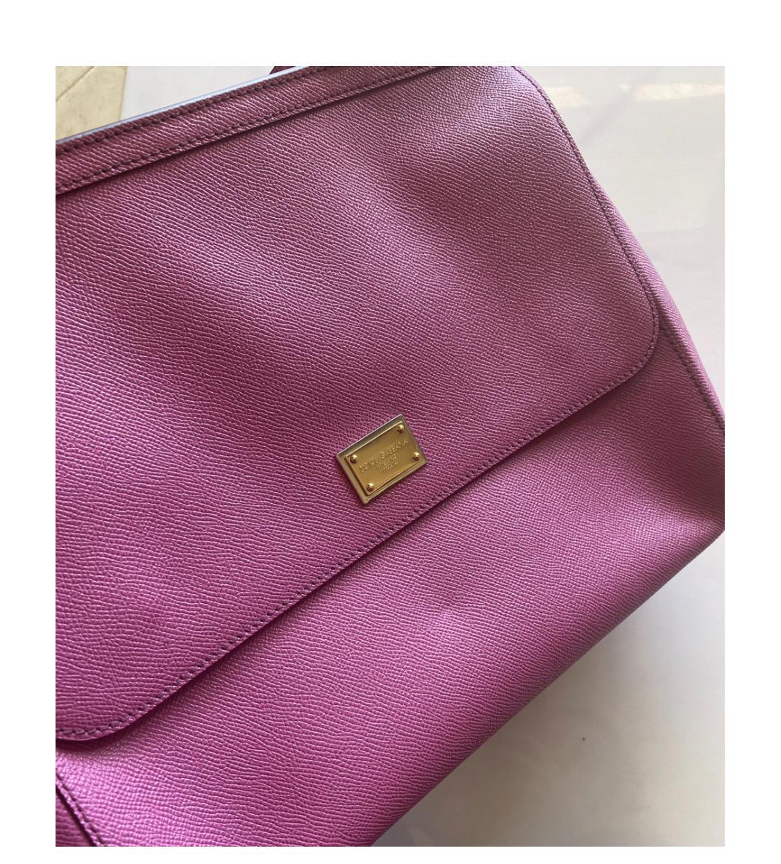 Women's Dolce & Gabbana Pink Large Sicily
bag handbag For Sale