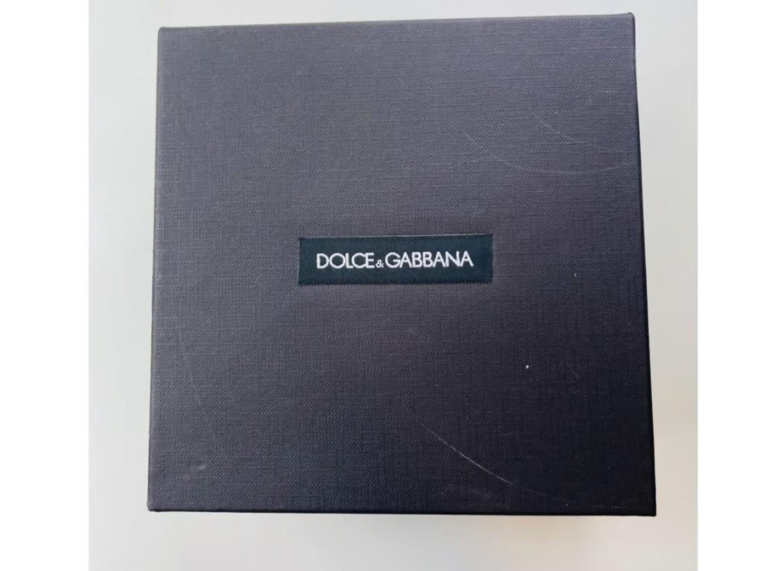 Dolce & Gabbana Pink Leather Belt with Gold DG Logo Details 85cm For Sale 1