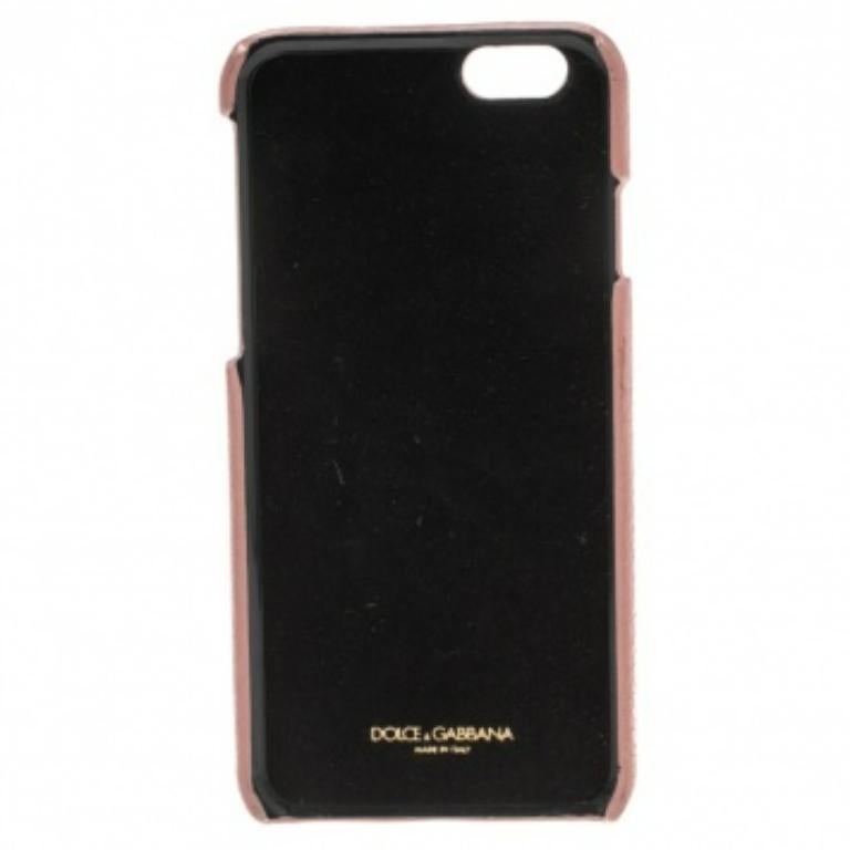 Funda de piel rosa Dolce & Gabbana para iPhone 6 Madre e hija 4