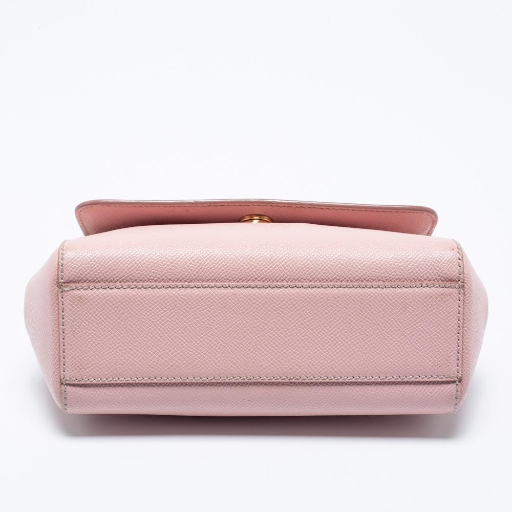 dolce and gabbana pink sicily bag