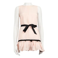 Dolce & Gabbana rose avec mini ceinture à nœud, taille M