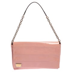 Dolce & Gabbana Pink Patent Leather Miss Martini Shoulder Bag