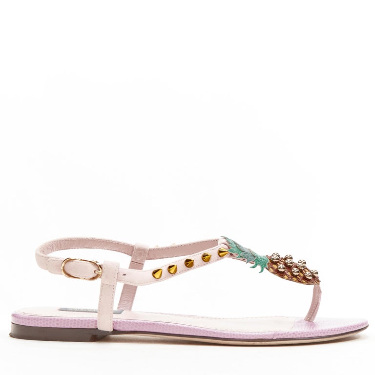 dolce gabbana pineapple shoes