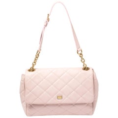 Dolce & Gabbana Pink Quilted Leather Miss Kate Shoulder Bag