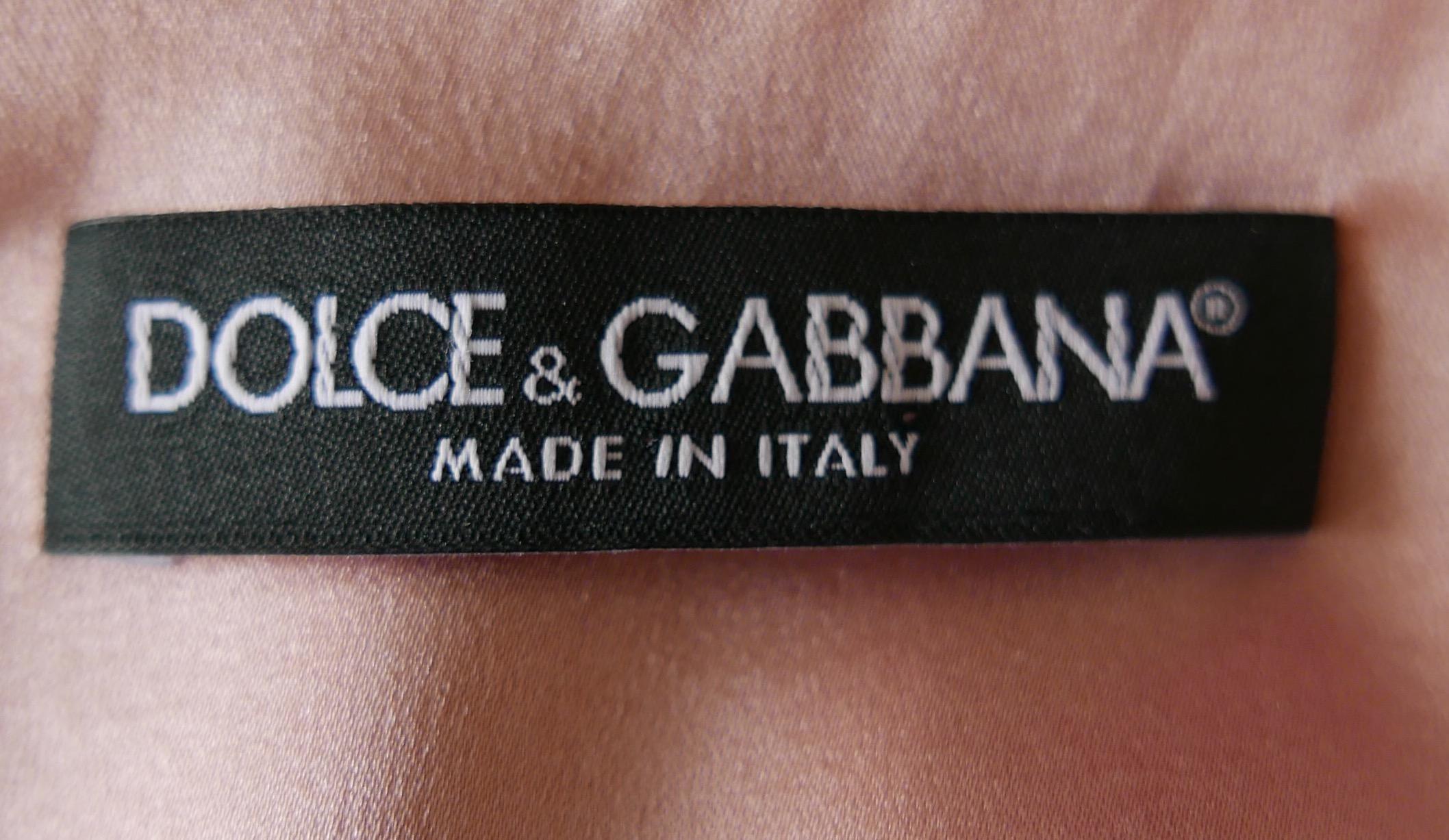 De las mujeres Vestido de novia Dolce & Gabbana con estampado de rosas rosas en venta