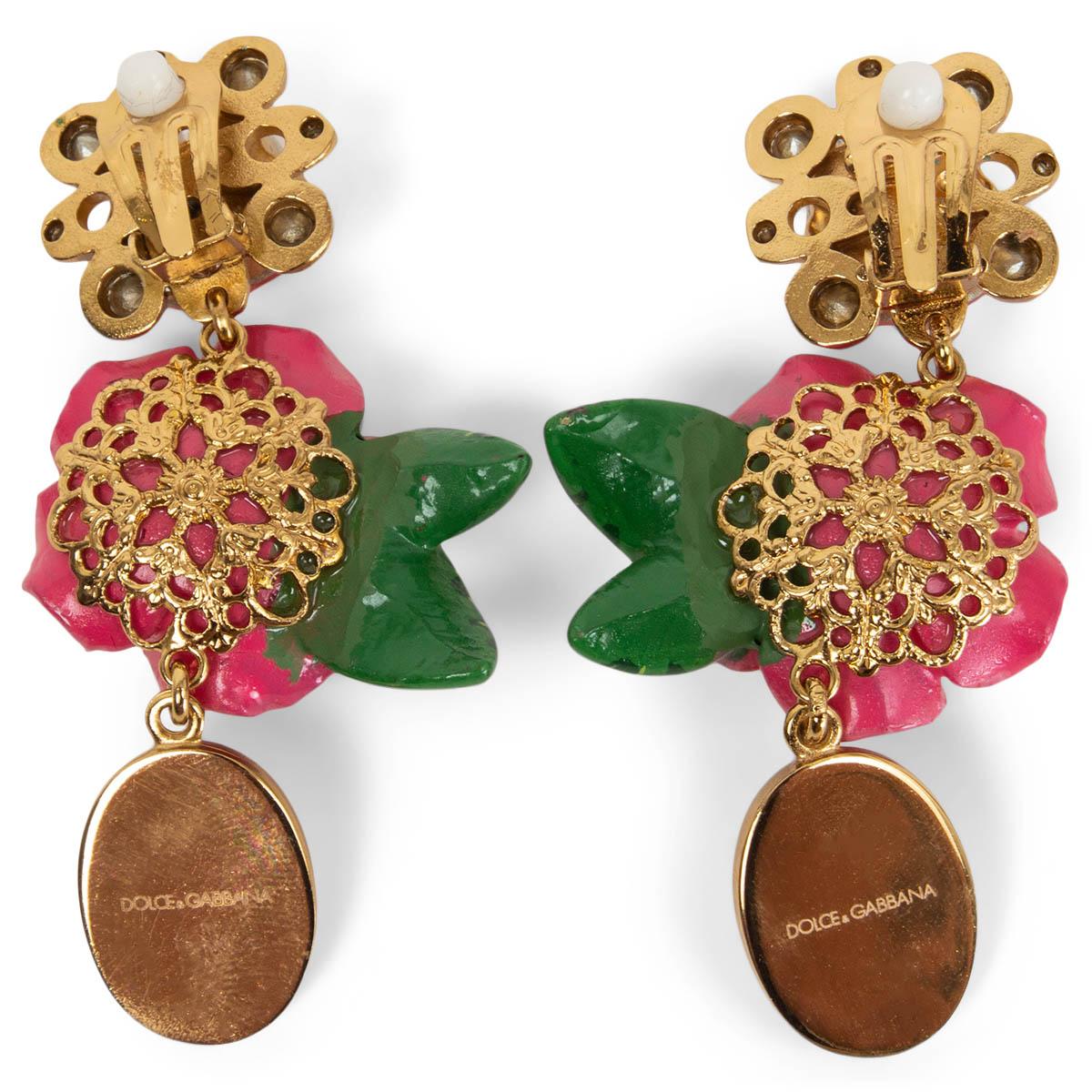 dolce and gabbana cameo earrings