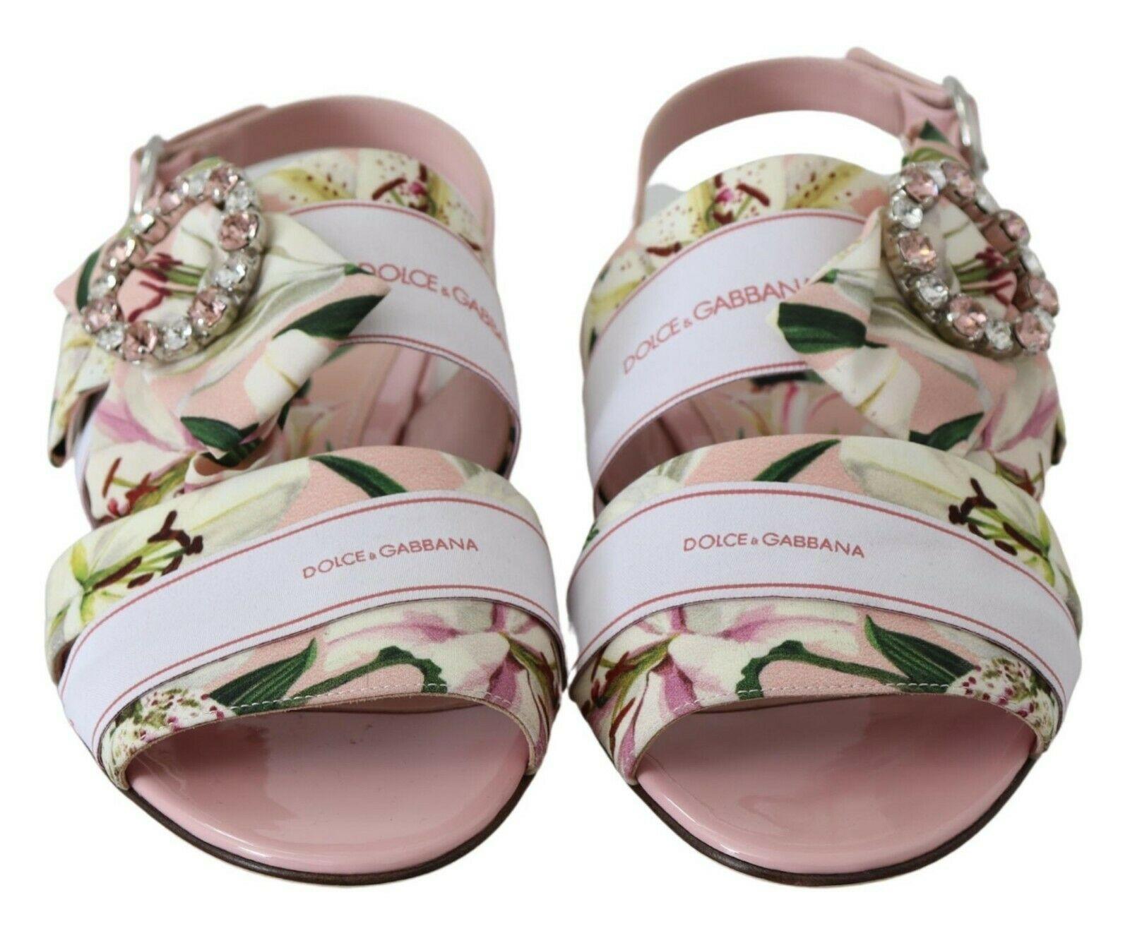 dolce gabbana floral shoes