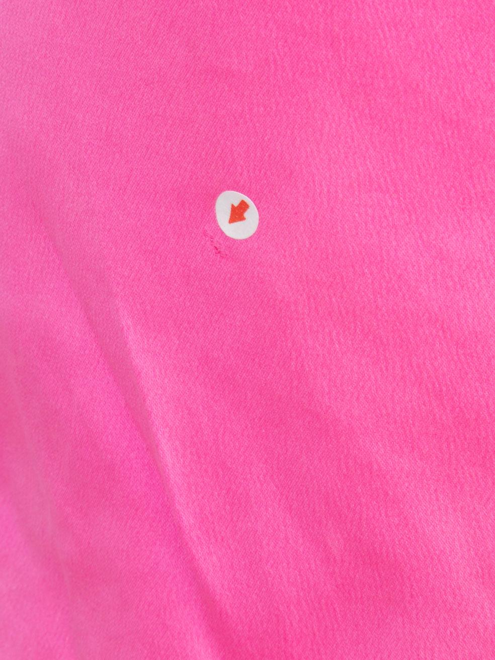 Dolce & Gabbana Mini robe froncée en soie rose Taille XS en vente 3