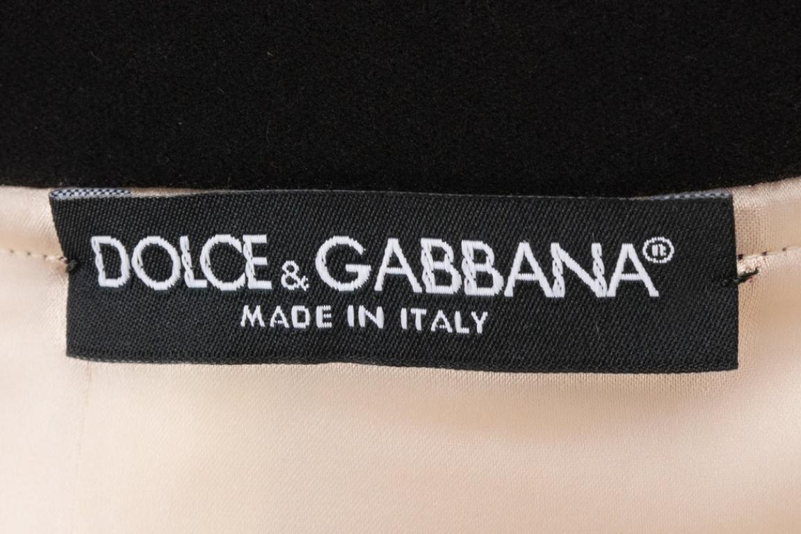 Dolce & Gabbana Pink Wool Skirt, 2016 For Sale 5