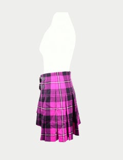 Dolce & Gabbana Plaid Mini Skirt - S