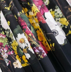 Dolce & Gabbana pleated floral print short skirt