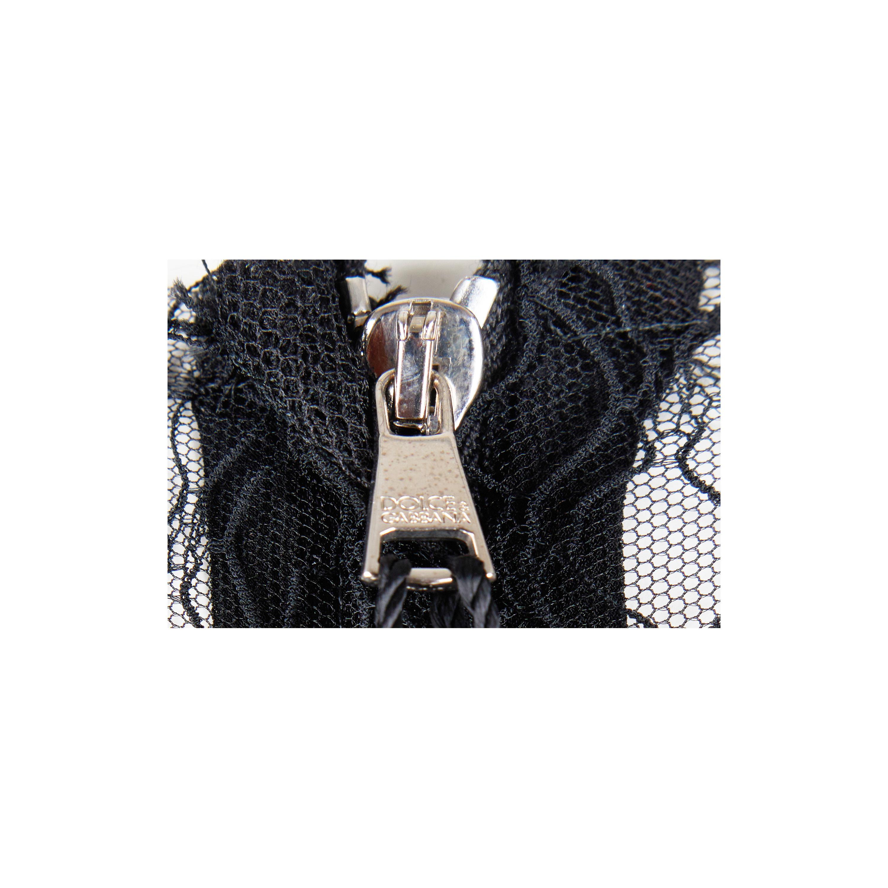 Donna Dolce & Gabbana - Vestito in pizzo plissettato in vendita