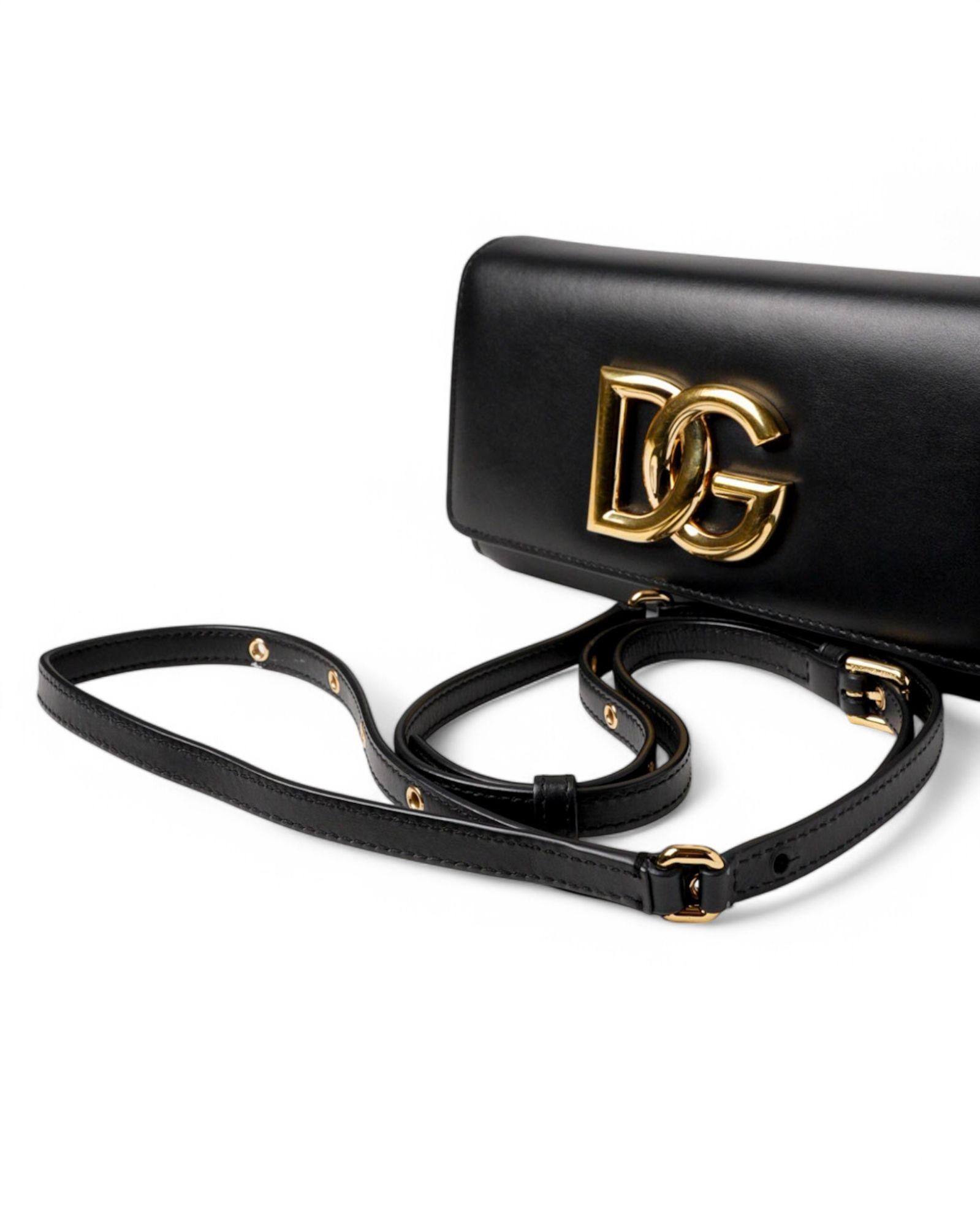 Dolce & Gabbana 3.5 Small Black Clutch Bag 10